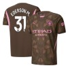 Officiële Voetbalshirt Doelman Manchester City Ederson 31 Thuis 2024-25 - Heren